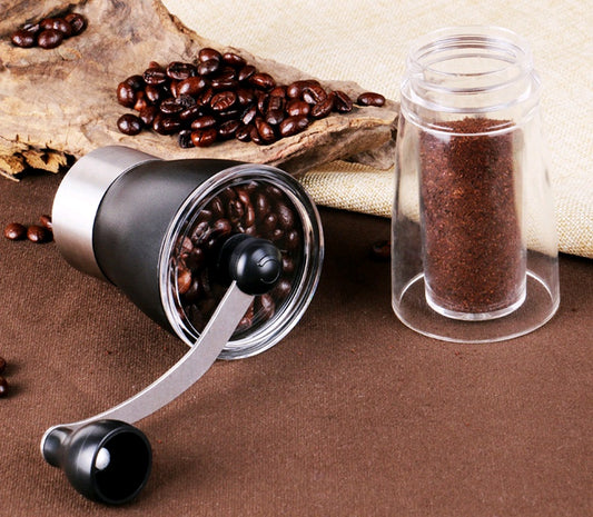 Manual Coffee Grinder – Hand Coffee & Pepper Mill for Home Brewing
