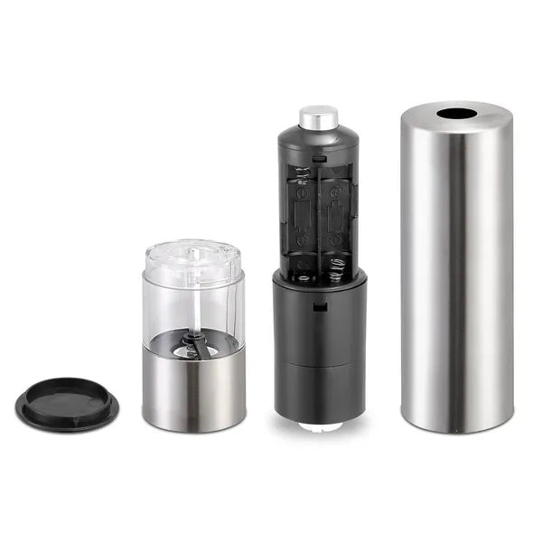 Electric Salt & Pepper Grinder – Adjustable Coarseness with LED Light
